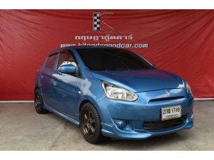 ขาย :Mitsubishi Mirage 1.2 ( ปี 2013 ) ออกรถง่าย ไม่เคยติดแก๊ส รูปที่ 1