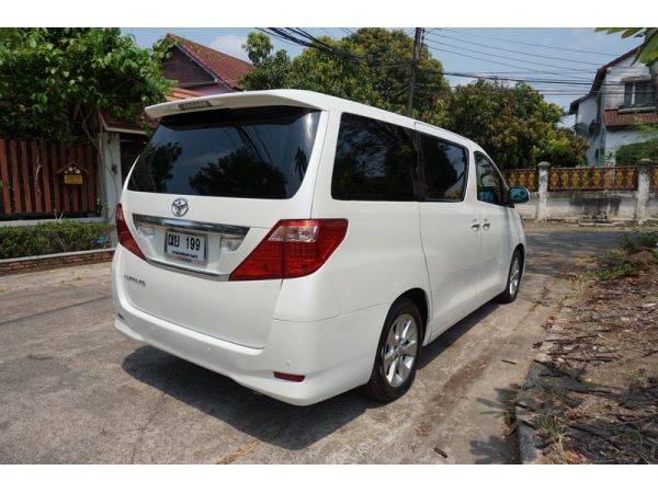 AA3356 ปี2009 TOYOTA ALPHARD 2.4 G เกียร์AT สีขาว รูปที่ 1