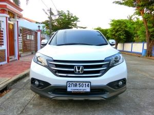 Honda CRV 2.0 E i vtec 4WD ปี 2013 สีขาว ขับ4 รถมือเดียวออกห้างป้ายแดงเข้าศูนย์ตลอดไม่เคยติดแก๊สไม่เคยมีอุบัติเหตุสวยพร้อมใช้ค่ะ รูปที่ 1