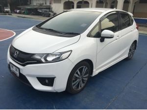 Honda JAZZ 1.5SV 2014 สีขาว AT  ไม่ชน ไม่จมน้ำ สภาพดี พาช่างมาตรวจสอบสภาพได้  ราคา 399000 ผ่อน8,xxx ฿ นาน7ปี ดอกพิเศษ มีเงื่อนไข  ออกรถ0 บาท ดอกเบี้ยพิเศษผ่อนนาน7ปี  สนใจ Tel line 0863321038 081638388 รูปที่ 1