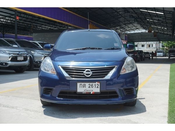 NISSAN ALMERA 1.2V CVT AT ปี2012 สีน้ำเงิน รูปที่ 1