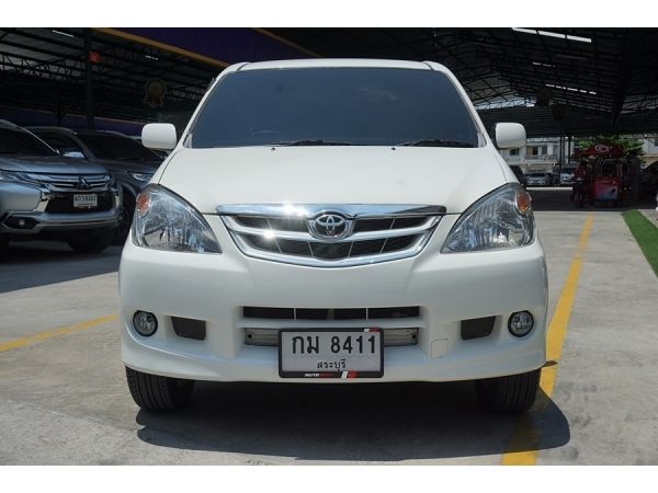 TOYOTA AVANZA 1.5E VVT-i AT ปี2011 สีขาว รูปที่ 1