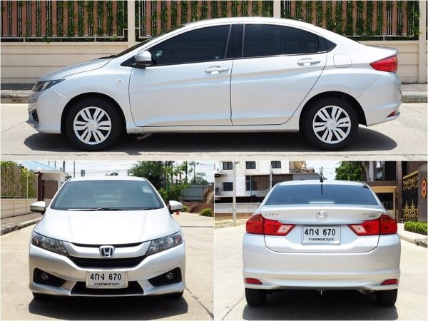 HONDA CITY 1.5 S CNG (MY14) ปี 2014 เกียร์AUTO สภาพนางฟ้า รูปที่ 1