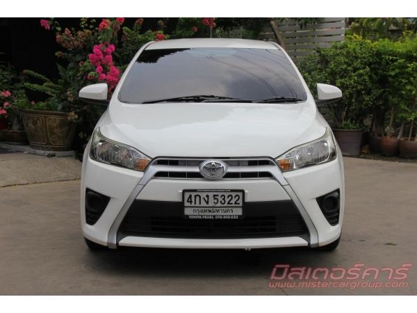 2015 TOYOTA YARIS 1.2 J *จัดได้เต็ม *ฟรีดาวน์ *แถมประกันภัย รูปที่ 1