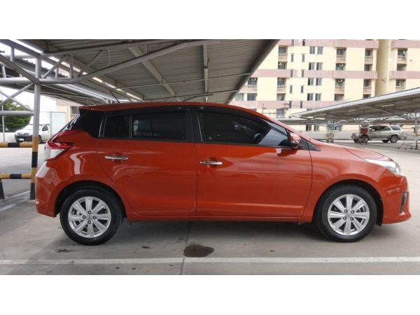 ขายถูก‼️TOYOTA Yaris 1.2G 2014 สีส้ม รูปที่ 1