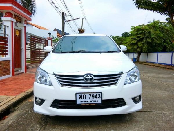 TOYOTA INNOVA 2.0 V  รุ่นท็อป ปี2012 รถสภาพสวย มือเดียวจากป้ายแดง ไม่มีชน ไม่เคยจมน้ำ รถครอบครัวสวยพร้อมใช้ รูปที่ 1