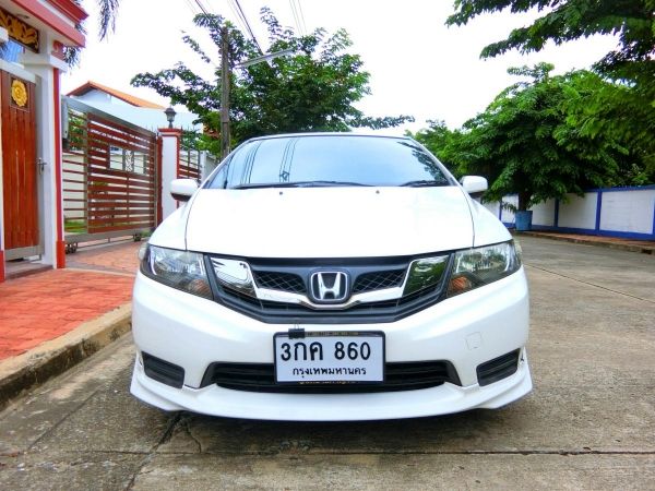 HONDA CITY 1.5 V AS iVTEC ปี 2013 รุ่นพิเศษ modulo edition จากโรงงานมือเดีีียวออกห้างป้ายแดงไม่เคยติดแก๊สวิ่ง9หมื่นแท้เข้าศูนย์ตลอดค่ะ รูปที่ 1