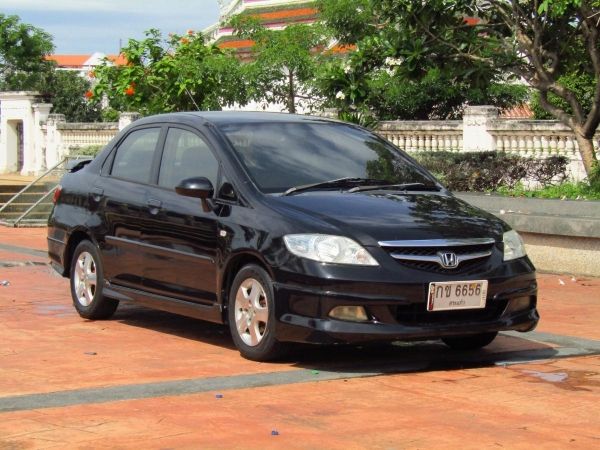 HONDA CITY ZX 1.5 V VTEC MT 2007 สีดำ รูปที่ 1