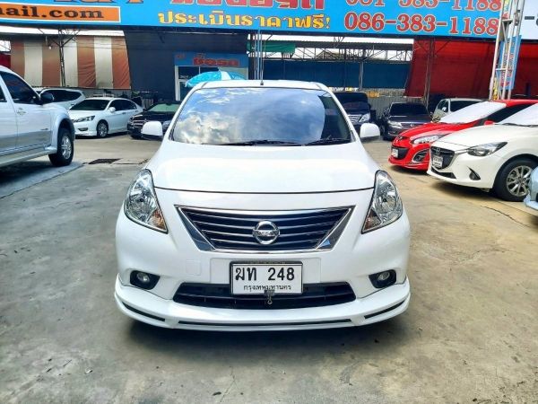 NISSAN ALMERA 1.2 VL SPORT VERSION รุ่นท็อป ปี2014 รถมือเดียวจากป้ายแดง ไม่เคยชน ไม่เคยติดแก๊ส สภาพสวยเดิมๆพร้อมใช้ค่ รูปที่ 1