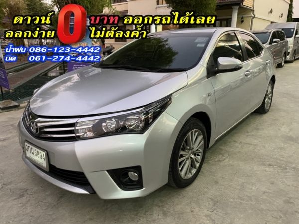 TOYOTA	ALTIS 1.8G CNG	2014 รูปที่ 1