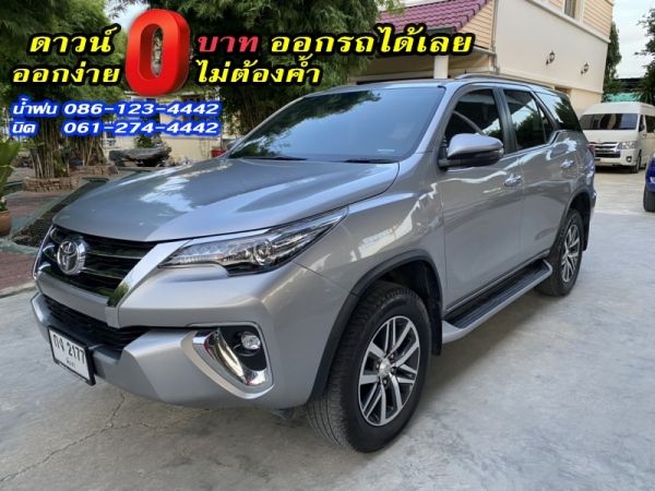 TOYOTA	FORTUNER 2.4V 4x4 NAVI	2018 รูปที่ 1