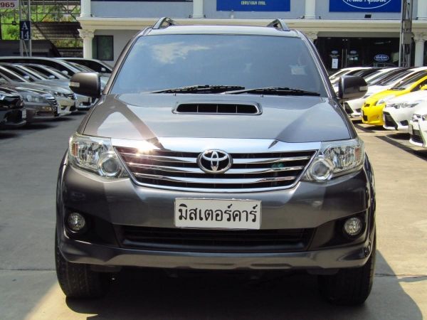 2013 TOYOTA FORTUNER 2.5 G ฟรีดาวน์ จัดได้เต็ม แถมประกันภัย รูปที่ 1