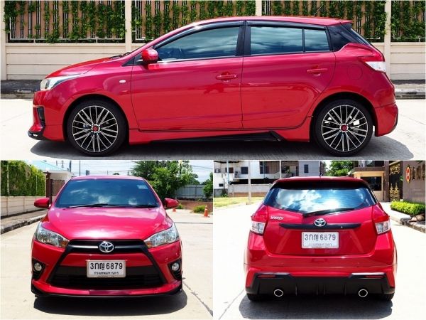 TOYOTA YARIS 1.2 J CVT ปี 2014 เกียร์AUTO สภาพนางฟ้า รูปที่ 1