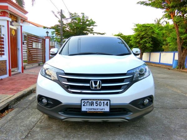 HONDA CRV 2.0 E iVTEC ปี2013 สีขาว รถมือเดียวออกห้างป้ายแดงไม่เคยมีอุบัติเหตุไม่เคยติดแก๊สสภาพสวยเดิมๆสีบางทั้งคัน พร้อมใช้ค่ะ รูปที่ 1