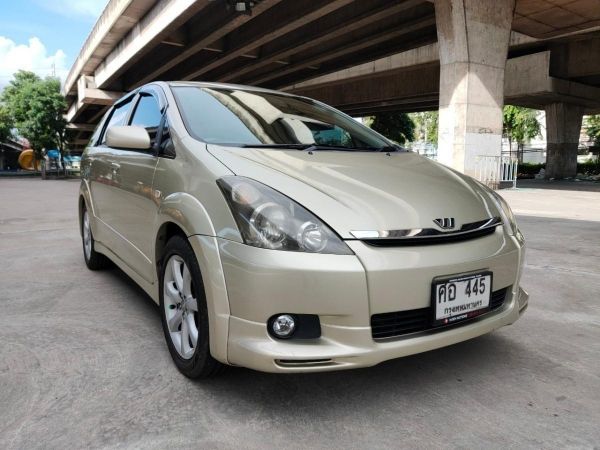 TOYOTA WISH 2.0Q LIMITED ตัวท็อป ปี2005 ขายถูก ผ่อนสบายกระเป๋า สามารถออกรถได้ทุกอาชีพ รูปที่ 1