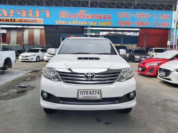 TOYOTA FORTUNER 2.5 G ปี2012 รถมือเดียวจากป้ายแดง เข้าศูนย์ตลอด วิ่ง 110,xxx kmแท้สภาพสวยจัด ไม่เคยมีอุบัติเหตุ เดิมทั้งคัน รูปที่ 1