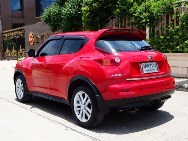 NISSAN JUKE 1.6 V XTRONIC CVT ปี 2014 สีแดงBurning red(นิยมสุด) สภาพนางฟ้า รูปที่ 1