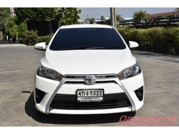 รถมือเดียว *จัดไฟแนนซ์ได้เต็ม *ฟรีดาวน์ *แถมประกันภัย 2015 TOYOTA YARIS 1.2 J รูปที่ 1