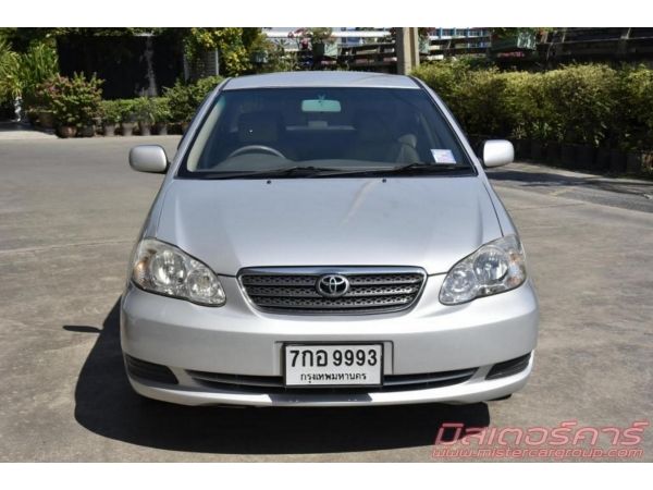 *จัดไฟแนนซ์ได้เต็ม *ฟรีดาวน์ *แถมประกัน 2006 TOYOTA ALTIS 1.6 E รูปที่ 1