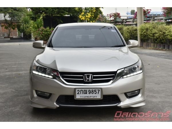 จัดไฟแนนซ์ได้เต็ม ฟรีดาวน์ แถมประกันภัย 2013 HONDA ACCORD 2.0 EL รูปที่ 1