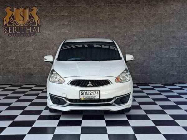 MITSUBISHI MIRAGE 1.2 GLX ปี 2016 สีขาว รูปที่ 1