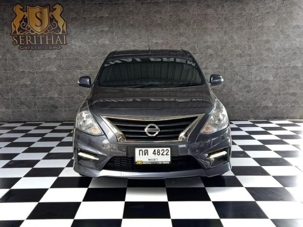 NISSAN ALMERA 1.2 E SPORTECH AT MINORCHANGE ปี 2019 สีเทาดำ รูปที่ 1