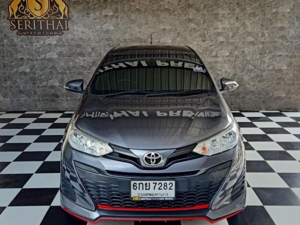 TOYOTA YARIS 1.2 E ปี 2017 สีเทาดำ รูปที่ 1