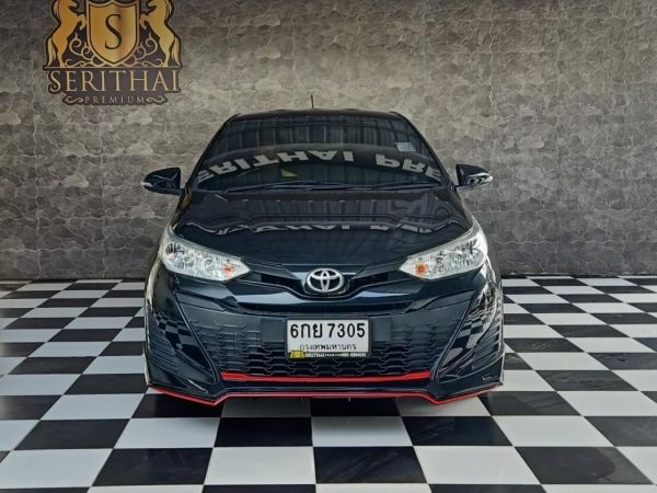 TOYOTA YARIS 1.2 E ปี 2017 สีดำ รูปที่ 1