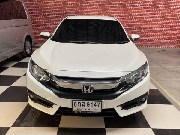 2017 Honda CIVIC 1.8 EL i-VTEC (ตัวท็อป 1.8)สีขาวมุก รูปที่ 1