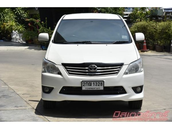 จัดไฟแนนซ์ได้เต็ม ฟรีดาวน์ แถมประกันภัย 2013 TOYOTA INNOVA 2.0 G ( CHAMP ) รูปที่ 1