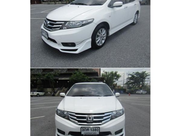 HONDA CITY i-VTEC 1.5 V เบนซิน CNG โรงงาน AUTO สภาพนางฟ้า รูปที่ 1