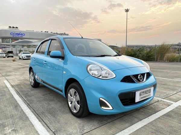 NISSAN MARCH 1.2E ปี 2017 AUTO ฟรีดาวน์ ลดเพิ่ม 10,000 รูปที่ 1