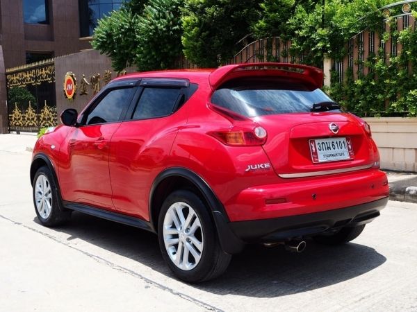 NISSAN JUKE 1.6 V XTRONIC CVT  สีแดงBurning red(นิยมสุด) สภาพนางฟ้า รูปที่ 1