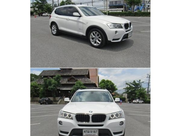 BMW X3 xDrive 20d HighLine โฉม F25 TOP NAVI  AUTO ดีเซล สภาพนางฟ้า รูปที่ 1