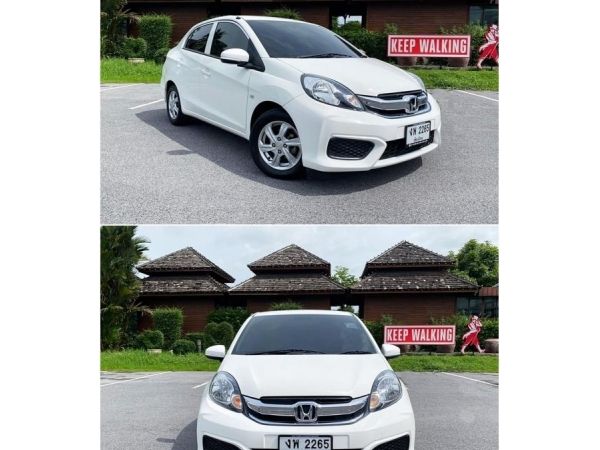 HONDA BRIO AMAZE 1.2 V A/T เบนซิน สภาพนางฟ้า รูปที่ 1