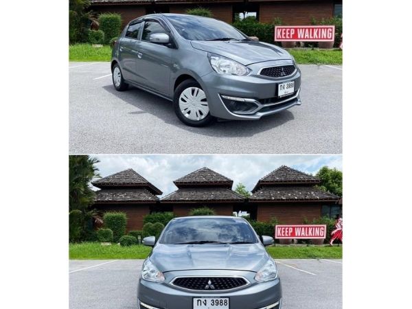 MITSUBISHI MIRAGE 1.2 GLX  A/T  เบนซิน สภาพป้ายแดง รูปที่ 1