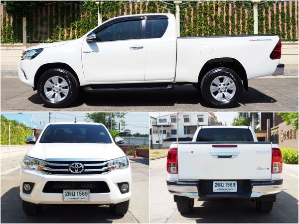 TOYOTA HILUX REVO SMART CAB 2.4 J PLUS PRERUNNER ปี 2017 เกียร์MANUAL สภาพป้ายแดง รูปที่ 1