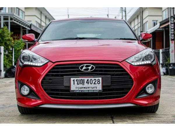 HYUNDAI VELOSTER 1.6 SPORT รถสปอร์ต เครื่องเทอร์โบ หลังคาแก้วทั้งบาน จัดส่งรถฟรีถึงหน้าบ้านท่านทั่วประเทศไทย รูปที่ 1