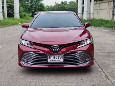 โตโยต้า แคมรี่ 2.5 G sunroof Auto รุ่น Top สีแดงสีนำโชค MY 2018 จด 2019 รูปที่ 1