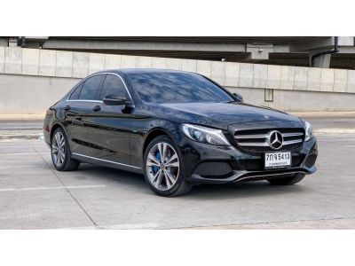 2017 Mercedes-Benz C350e Avantgarde Plug in Hybrid W205 เครดิตดีฟรีดาวน์ ดอกเบี้ยเริ่มต้น 2.79% รูปที่ 1