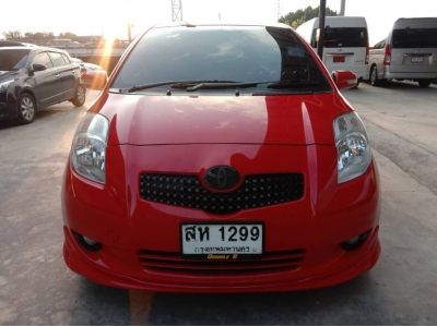 Toyota Yaris 1.5 E 2006 สีแดง รูปที่ 1