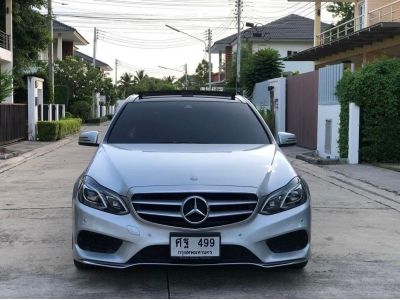 BENZ E300 AMG หลังคาแก้ว ดีเซล ไฟฟ้า ผู้หญิงใช้ สภาพพร้อมใช้งานเซอร์วิสใหญ่มากว่า 2 แสน รูปที่ 1