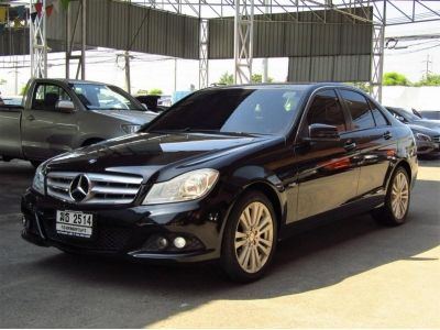 มือแรกออกห้าง ไม่มีอุบัติเหตุมาก่อน ภายในสวยมาก จัดได้เต็มฟรีดาวน์ได้2012 Mercedes-Benz C200 facelift  BlueEFFICIENCY 1.8 W204 AT สีดำ รูปที่ 1