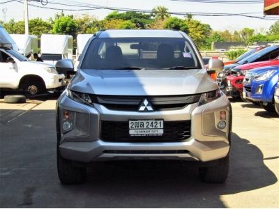 กะบะตอนเดียว 4x4 Auto สวยมาก วิ่งน้อย จัดได้ท่วม 2020 Mitsubishi Triton 2.4 GL 4WD SINGLE AT สีเทา เกียร์ออโต้ รูปที่ 1