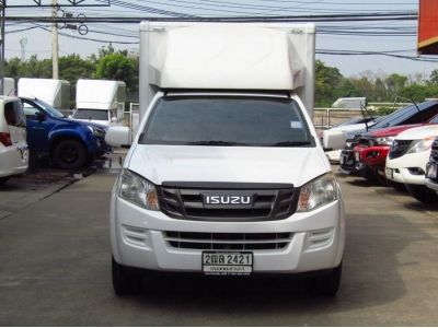 จัดท่วม ออกรถ 0 บาท 2012 Isuzu D-Max 2.5 B SPARK MT คาร์โก้บ๊อกซ์ ตู้แห้ง3ประตู สีขาว รูปที่ 1