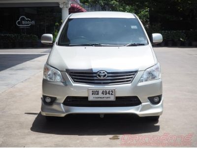 2012 TOYOTA INNOVA 2.0 G ( แก๊ส ) *ดบ.เริ่ม 2.79% ฟรีดาวน์ แถมประกันภัย รูปที่ 1