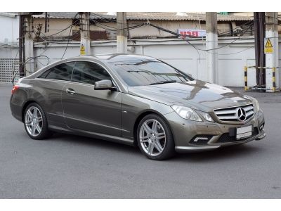 BENZ E-CLASS E250 CGI COUPE ปี 2010 รถสภาพดี รูปที่ 1