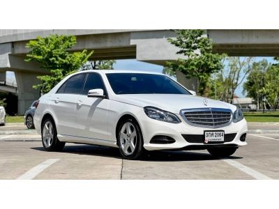 2013 MERCEDES-BENZ E-CLASS E200 2.0 เครดิตดีฟรีดาวน์ รูปที่ 1