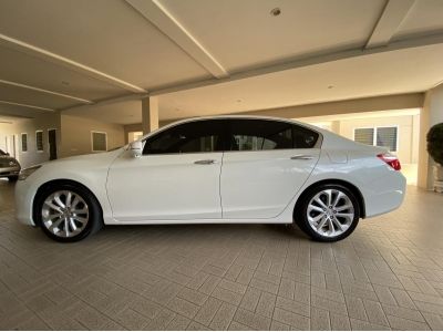 2013 Honda Accord G9 2.4 Tech รถบ้านแท้ ไมล์ 141,xxx เช็คศูนย์ทุกระยะ Top สุดของรุ่น มี Sunroof พร้อมเรดาร์ควบคุมความเร็วอัตโนมัติ ระบบช่วยเบรคอัตโนมัติ CMBS เบาะปรับไฟฟ้า พร้อม Memory Seat กล้องมุมอั รูปที่ 1