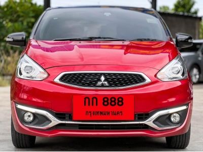 MITSUBISHI MIRAGE 1.2 GLS CVT LIMITED RED METALLIC A/Tปี 2019 รูปที่ 1